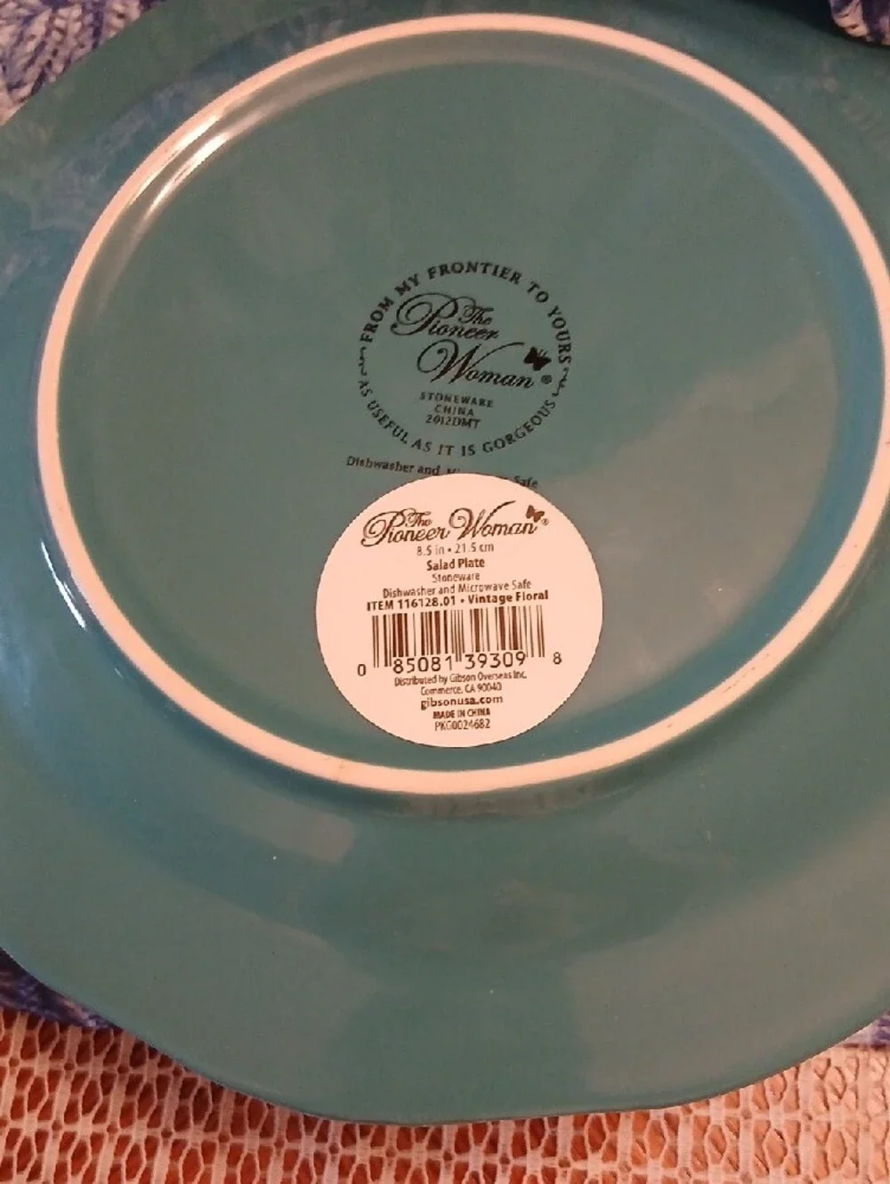 The Pioneer Woman Floral Ceramic Salad Plate 8.5